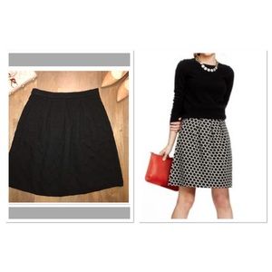 Boden Black Polka Dot Mini Skirt - Size 4